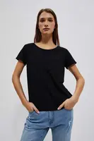 Marisse Women's T-Shirt L-Ts-4050 Black