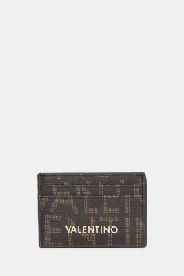 Pouzdro na karty Valentino Bags REGINA RE hnědá barva, VPS9IS121