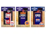 "Vintage Gas Pump" Set of 3 Pumps Series 16 1/18 Diecast Models by Greenlight