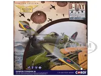 Hawker Typhoon IB Fighter-Bomber Aircraft "JB II No. 198 Squadron 146 Wing" (1944) British Royal Air Force "The Aviation Archive" Series 1/72 Diecast