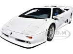 Lamborghini Diablo SE30 Jota Impact White 1/18 Model Car by Autoart