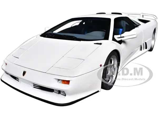 Lamborghini Diablo SE30 Jota Impact White 1/18 Model Car by Autoart