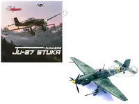 Junkers Ju 87G1 Stuka Bomber Aircraft "10.(Pz)/SG 2 Immelmann GSMH Dubno Ukraine" (1944) German Luftwaffe "Wing" Series 1/72 Diecast Model by Panzerk