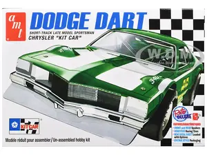 Skill 2 Model Kit Dodge Dart Sportsman Short Track "Kit Car" 1/25 Scale Model by AMT