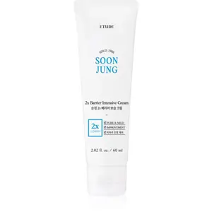 ETUDE SoonJung 2x Barrier Intensive Cream intenzivně hydratační krém pro obnovu kožní bariéry 60 ml