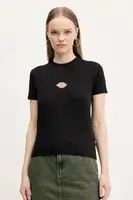 Tričko Dickies černá barva, DK0A4ZAOBLK1
