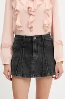 Džínová kalhotová sukně Answear.LAB