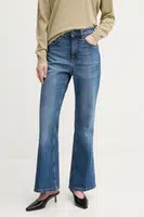 Džíny Sisley dámské, high waist, 4MCPLE043