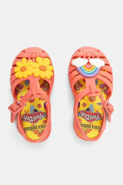 Sandály Melissa POSSESSION + PLAY DOH růžová barva, M.35987