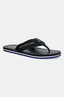 Žabky Tommy Hilfiger HILFIGER LEATHER BEACH SANDAL