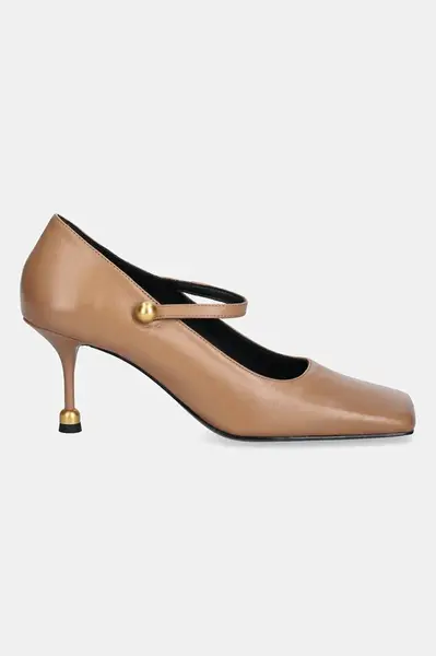 Kožené lodičky Vanda Novak Adela