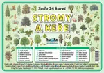 Sada 24 karet - stromy a keře - Petr Kupka