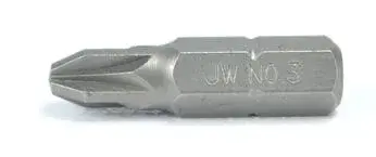 Bity křížové Pozidrive 5/16", úderové, různé rozměry - JONNESWAY Velikost: PZ3