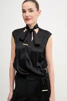 Halenka Marciano Guess LINDA dámská, černá barva, hladká, 5GGH00 7246A