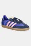 Tenisky adidas Originals Samba OG dámské, modrá barva, JS1317