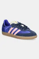 Tenisky adidas Originals Samba OG dámské, modrá barva, JS1317