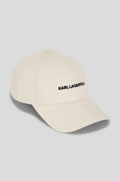 Bavlněná baseballová čepice Karl Lagerfeld K/ESSENTIAL