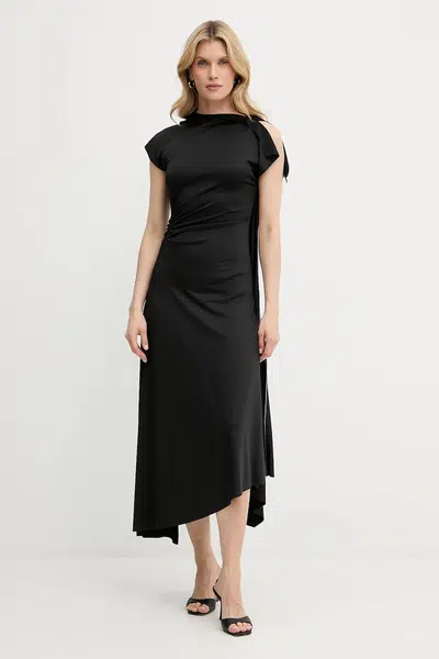 Šaty Victoria Beckham černá barva, maxi, 1325JDR006471A