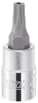 Hlavice 1/4" zástrčná s otvorem TT8 TORX - Tona Expert E030142T Velikost: TT27