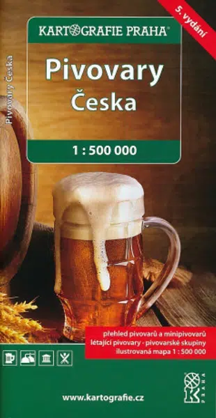 Pivovary Česka 1 : 500 000