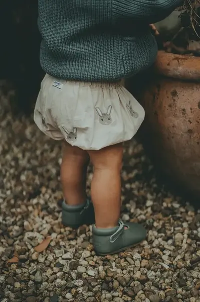 Dětské bavlněné šortky Donsje Carson Bloomers Bunnies