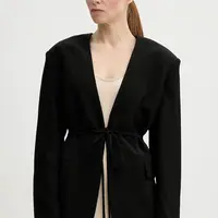 Sako Herskind Indiana černá barva, oversize, 5554190