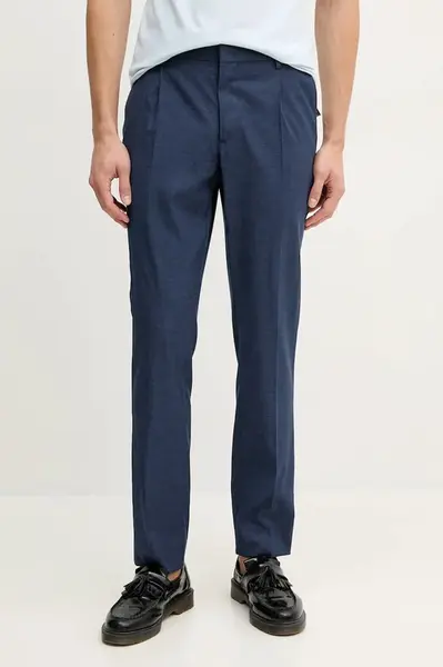 Vlněné kalhoty Tommy Hilfiger