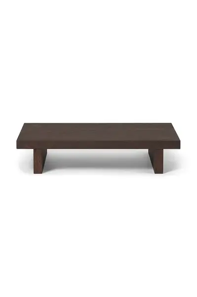 Stůl ferm LIVING Kona hnědá barva
