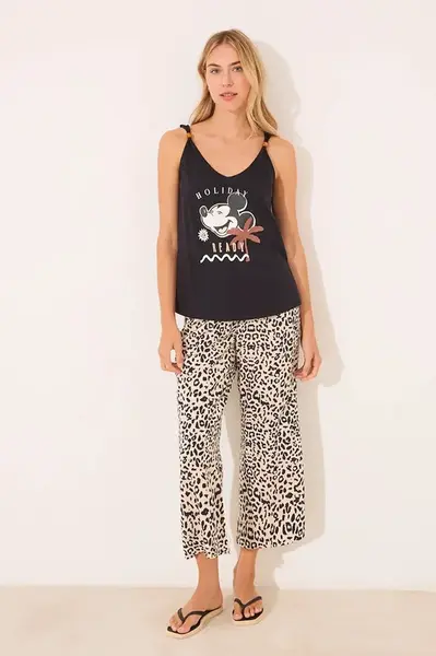 Bavlněné pyžamo women'secret MICKEY