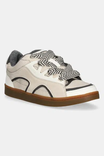 Boty Buffalo Liberty Skate dámské, béžová barva, 1636417-CWGR