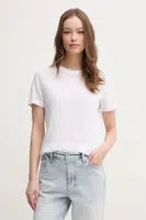 Plátěné tričko Calvin Klein bílá barva, K20K208248