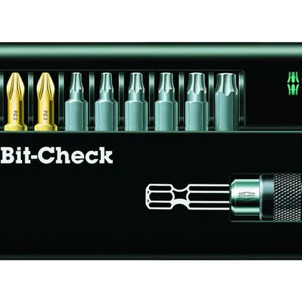 Wera 134200 10 dílná sada bitů 8155/67-9 Bit-Check