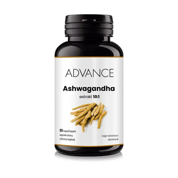 ADVANCE Ashwagandha 90 kapsúl - extrakt 10:1