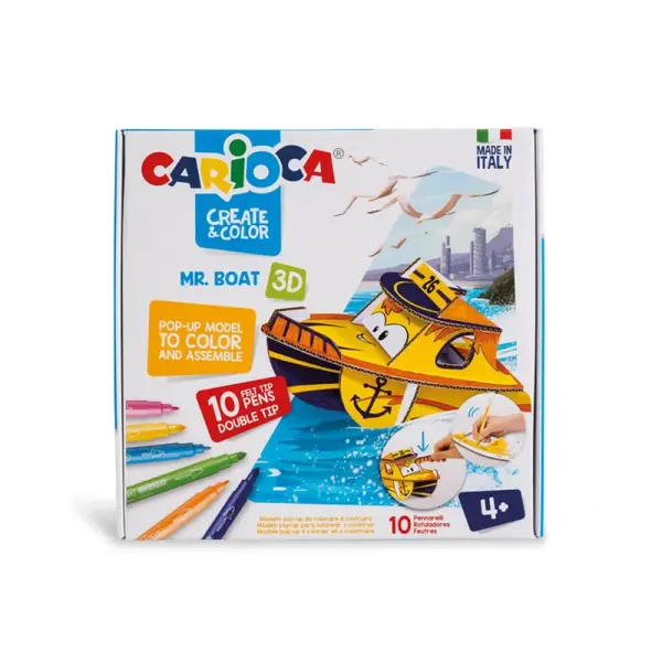 Vyrob si 3D MR BOAT junior čln-CARIOCA