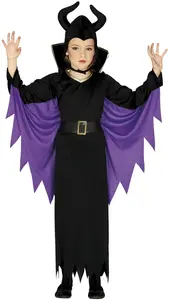 Kostým Maleficient čierno-fialová 7-9 rokov