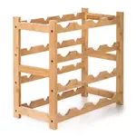 G21 Stojan na víno na 16 fliaš, bambusový