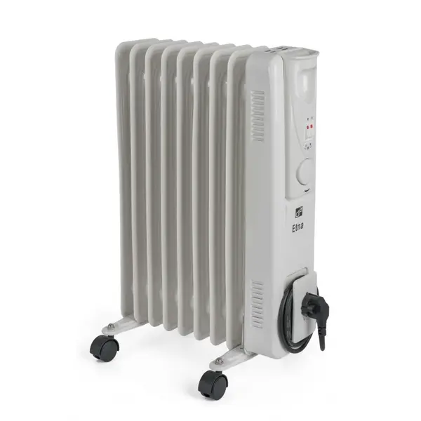 G21 Olejový radiátor Etna biely, 9 rebier, 2000 W