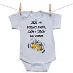 Boodyy Body s krátkym rukávom Idem s tatom na jedno 98 (2-3 roky)
