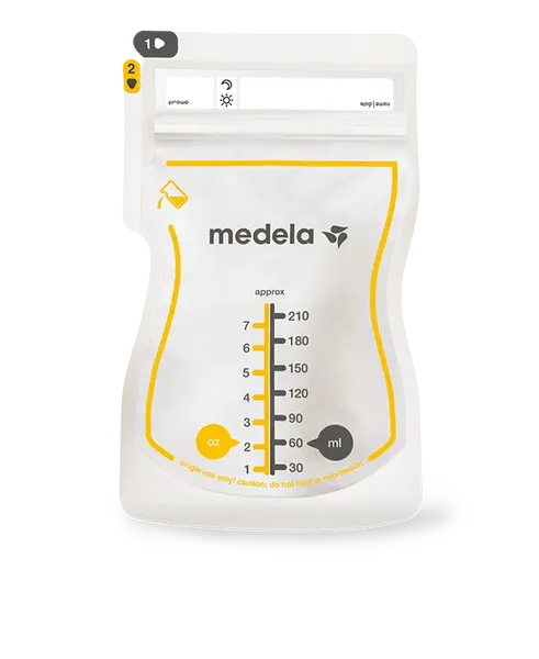 Medela Vrecká na skladovanie materského mlieka Easy Pour, 50 ks