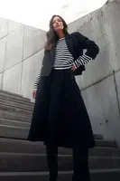 Marisse Women's Skirt Z-Sc-4504 Black