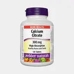 WEBBER NATURALS Calcium Citrát 300 mg