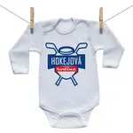 Boodyy Body s dlhým rukávom Hokejová rodina 98 (2-3 roky)