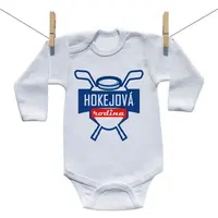 Boodyy Body s dlhým rukávom Hokejová rodina 98 (2-3 roky)