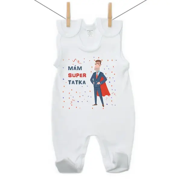 Boodyy Dupačky Mám super tatka 74 (6-9 mesiacov)