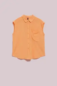 DÁMSKÁ KOŠILE L-KO-4053 PEACH