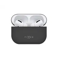 Ultratenké silikonové pouzdro FIXED Silky pro Apple AirPods 4, černá