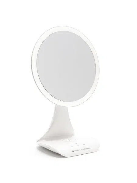 Rio-Beauty Kosmetické zrcátko Rechargeable X5 Magnification Mirror with Built-In Charging Station