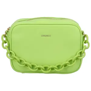 Dámská crossbody kabelka světle zelená - DIANA & CO Aftery