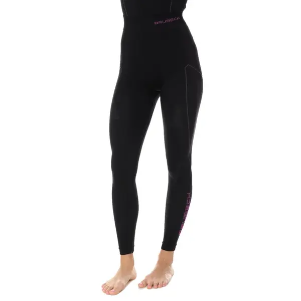 Dámské termo kalhoty Brubeck Thermo Black/Pink M