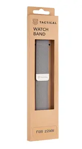 Magnetický řemínek Tactical 699 Loop 22mm, stříbrná